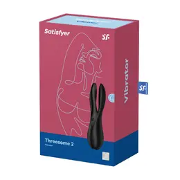 Rocks-Off Threesome 2 višeruki punjivi vibrator, roze, vodootporan