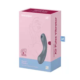 Satisfyer Curvy Trinity 1 Bluegrey 3-in-1 Air Pulse Intimate Device