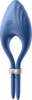 Satisfyer Duelist Podesivi Silikonski Prsten sa 12 Režima, Crni