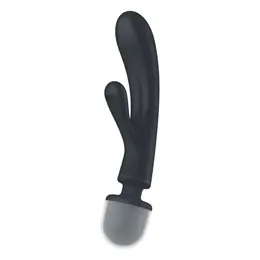 Satisfyer Triple Lover Hybrid Wand Siva - 3-Motorni Punjivi Masažer