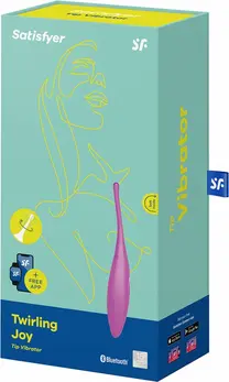Satisfyer Twirling Joy Precizni Vibrator sa Vrhom USB Roze
