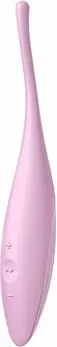 Satisfyer Twirling Joy Precizni Vibrator sa Vrhom Roze USB Punjiv