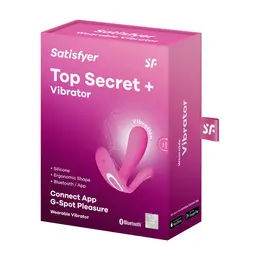 Satisfyer Top Secret+ Wearable Intimate Device Bluetooth Silicone Purple