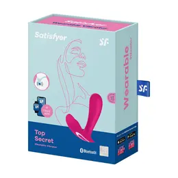 Satisfyer Top Secret+ Intimate Wearable Device Bluetooth Silicone Purple