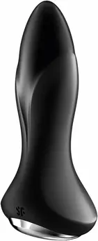 Satisfyer Rotator Plug 2+ Analni Čep sa Aplikacijom, Crni