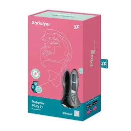 Satisfyer Rotator Plug 2+ Analni Čep sa Aplikacijom, Crni