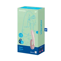 Satisfyer Heat Wave Intimni Masažer sa Dva Motora i Sistemom Grejanja, Roze