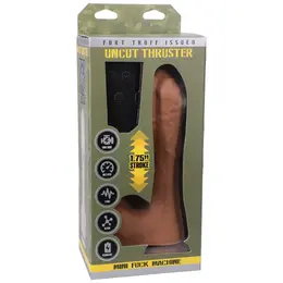 Doc Johnson Uncut Thruster Mini - Kompaktni Motorizovani Intimni Uređaj, Silikon
