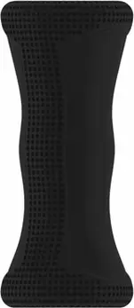 Shots No.23 TPE Flexible Grip Intimate Device, Black, Ribbed Canal