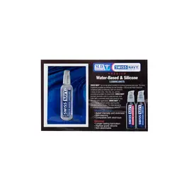Swiss Navy Premium Gel Water-Based Lubricant 5ml - Leak-Proof Tube