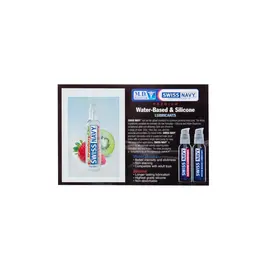 Swiss Navy Strawberry Kiwi Gel Lubricant 5ml - Flavored Intimate Formula