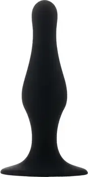 Sinner Gear Silikonski čep mali sa vakuum bazom Crna 11,7 cm