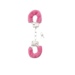 Ouch! Furry Model intimne lisice crne - mekane plush, podesive
