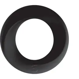 Endless silikonski potporni prsten Regular, crni - fleksibilno udobno prijanjanje