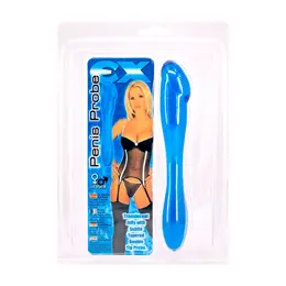Seven Creations Blue Probe vibrirajući intimni uređaj, 21 cm