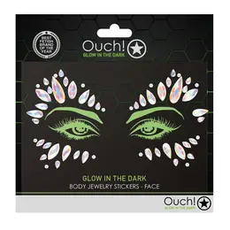Shots Nalepnice za Lice i Telo koje Svetle u Mraku Luminous Glam Efekat