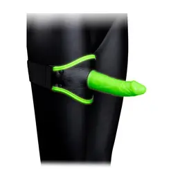 Ouch! Glow-in-the-Dark Adjustable Thigh Harness with Fluorescent Detail