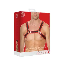 Kiotos Leather Bulldog Harness L/XL - Premium Adjustable Bonded Leather Gear