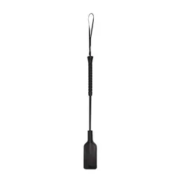 Ouch! Crop Kratki pravougaoni paddle sa otiskom, crni, 32cm