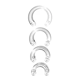 ManCage Set Rezervnih Prstenova - Set Podesivih Prstenova, Crna