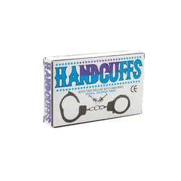 Pipedream Metal Handcuffs with Safety Release, Silver Finish