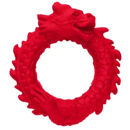 Blush Novelties Rise of the Dragon Silikonski Prsten Crveni – Fleksibilan Dizajn