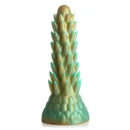 Blush Novelties Stegosaurus Intimni Silikonski Model Zeleno-Zlatni XL