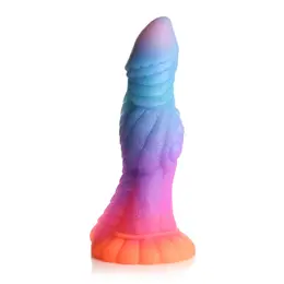 XR Brands Galactic Alien Silikonska Intimna Mašina koja Svetli u Mraku 22cm