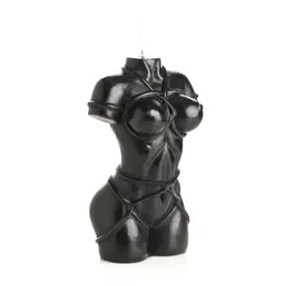 Bound Goddess Crna Drip Vosak Svetća – Dekorativni Intimni Aksesoar