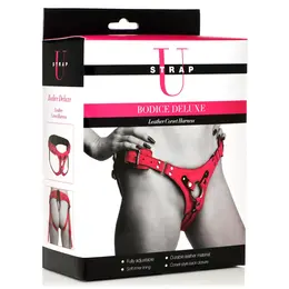 Bodice Deluxe Kožni Pojas Ljubičasti – Podesivi Korset Sistem