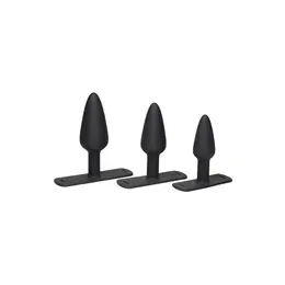 Bum-Tastic Trainer Set Silicone Anal Plug Kit with Adjustable Harness