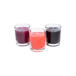 XR Brands Flame Drippers senzorni set sveća, 3 komada, niska tačka topljenja