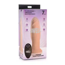 XR Brands Swell naduvavajući silikonski uređaj 18 cm sa vibracijom