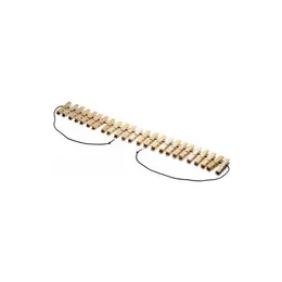 XR Brands Firecracker Body Chain - 24-Piece Clothespin System