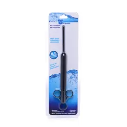 XR Brands Cleanstream Ribbed Silicone Lube Applicator with Loops