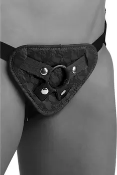 Burlesque Universal Corset Harness by XR Brands, Adjustable Lace Design