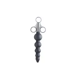 XR Brands Lube Launcher XL Silikonski precizni aplikator Crni