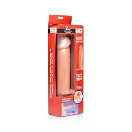 XR Brands Silicone Intimate Extension Sleeve 2 Inch 5 cm Transparent