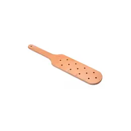 XR Brands Strict Bukov drveni paddle sa aerodinamičkim rupama 39cm