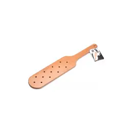 XR Brands Strict Bukov drveni paddle sa aerodinamičkim rupama 39cm