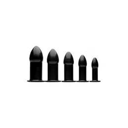 XR Brands Expansion Trainer Metal Anal Dilator Set - Hollow, Aluminum Alloy