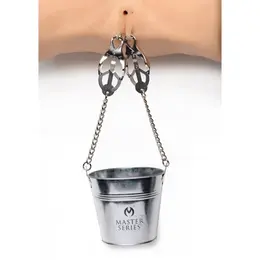 Master Series Bucket System Silver - Adjustable Clamp Set with Hanging Bucket