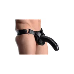 XR Brands Infiltrator II Adjustable Hollow System, Black, Large