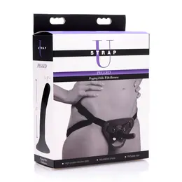 Pegged silikonski intimni sistem sa podesivim pojasom, crna, 5