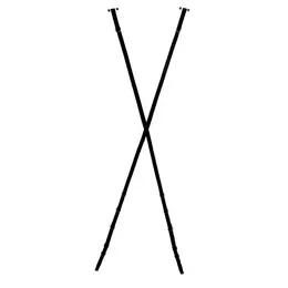 XR Brands Subtrap Podesivi set za vezivanje preko vrata Crni