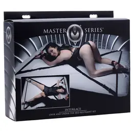 Master Series Interlace Podesivi set za vezivanje za krevet - Univerzalno pristajanje