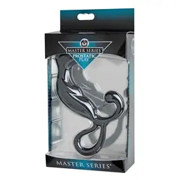 XR Brands PathFinder Silicone Plug with Ergonomic Handle Black