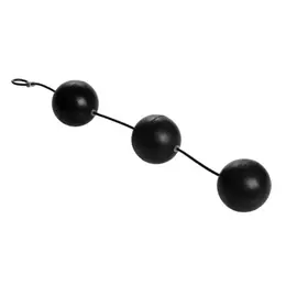 XR Brands XXL trostruki silikonski sistem sa utezima crni 33 cm