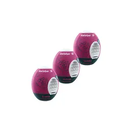Satisfyer Eggs Set intimni sistem – 3 cyber-skin teksturirana modela
