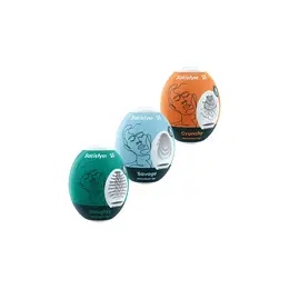 Satisfyer Egg Set Intimate Machine - Naughty Savage Crunchy 3-Pack